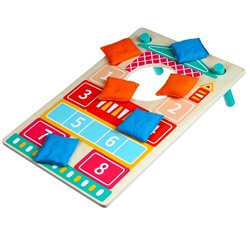 Детская развивающая игра «Метание мешков» 30 × 45 × 0,6 см