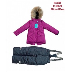 R18#2F Зимний костюм для девочки Raskid (98-116)