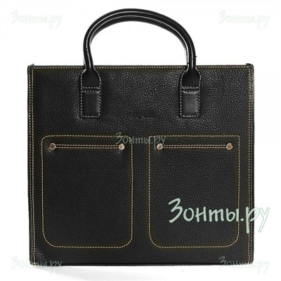 Плоская мужская сумка Malgrado BR09-399C1538 Black