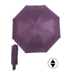 Зонт женский ТриСлона-L 4806 F  (Мини),  R=53см,  суперавт;  8спиц,  4слож,  набивной "Эпонж",  фиолет 254799