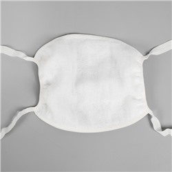 Марлевая маска (8-сл.,окант.резинка, 15х20 см)