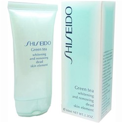 Скраб Shiseido Green Tea Whitening And Removing Dead Skin Element 60 ml