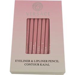 Карандаш для глаз Versace Eyeliner & Lipliner Pencil Contour Kajal (черные, 12 шт.)