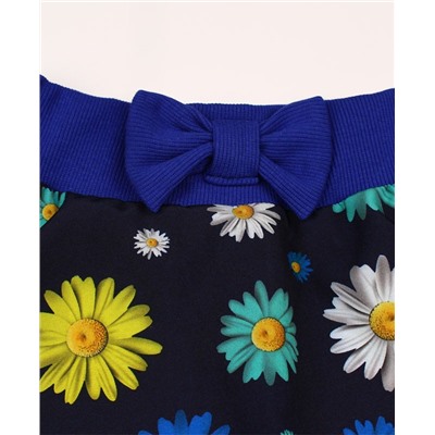 Летняя юбка для девочки в цветочек 79633-ДЛ19