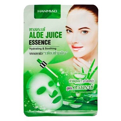 Маска для лица Hanmiao Aloe Juice Essence Hydrating & Soothing 30 g