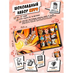 Кэт 9, МОЕЙ ПОLOVEИНКЕ, молочный шоколад, 45 гр., TM Chokocat