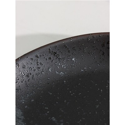 Набор аксессуаров для ванной комнаты Доляна «Венера», 3 предмета (дозатор 350 мл, мыльница, стакан), цвет чёрный