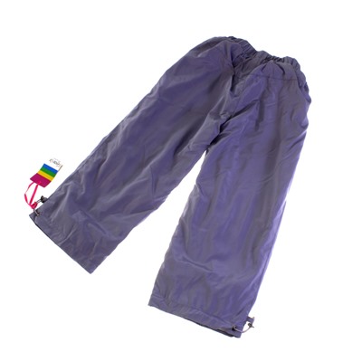 Рост 120-130. Утепленные детские штаны с подкладкой из войлока Federlix нежно-фиолетового цвета.