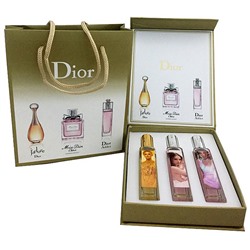Подарочный набор Christian Dior For Women 3x20 ml