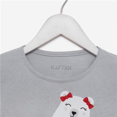Пижама детская для девочки KAFTAN "Polar Bear" р.30 (98-104)