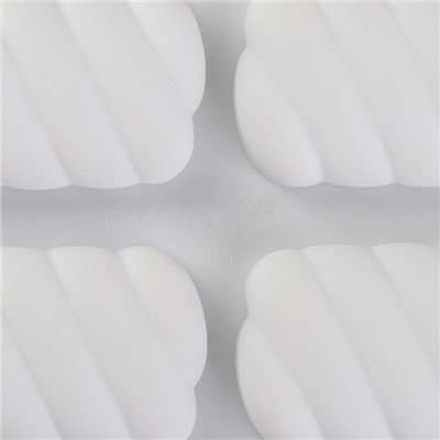 Форма для выпечки и муссовых десертов Доляна «Корде», 30×17,5×2 см, 9 ячеек, 9×4,5 см, цвет белый