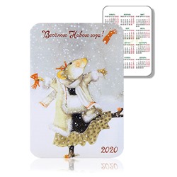Календарик. Мышка 2020