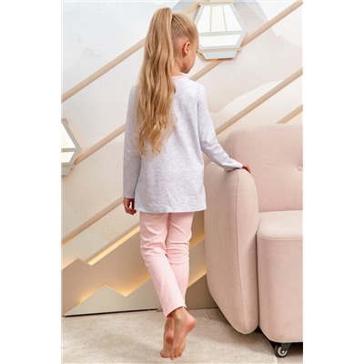 Пижама д/дев детская Juno AW21GJ551 O Sleepwear Girls зайка