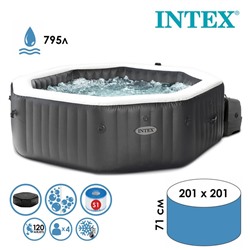 SPA бассейн JET AND BUBBLE DELUXE SET, 201 x 71 см, 220-240V, от 6 лет, 28458 INTEX