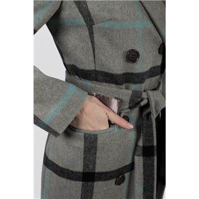 01-11637 Пальто женское демисезонное (пояс)