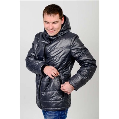 Куртка мужская демисезонная,с утеплителем,цвет-серый
