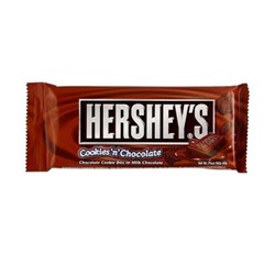 Hersheys Cookies шоколадный бат. 43 гр.