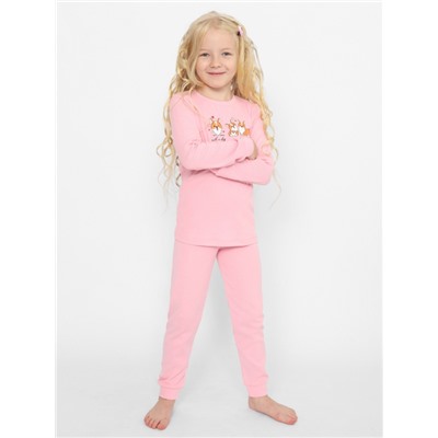 CWKG 50149-27 Комплект для девочки (джемпер, брюки),розовый