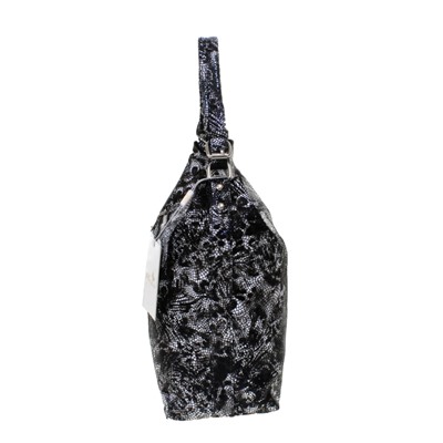 Стильная женская сумочка Leroy_Shels из натуральной кожи с оригинальным принтом.