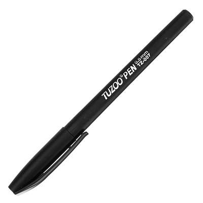 Ручка гелевая, 0.5 мм, чёрный, корпус чёрный