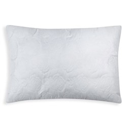 Подушка Роза 50х70 см, белый, полиэфирное волокно, пэ 100%
