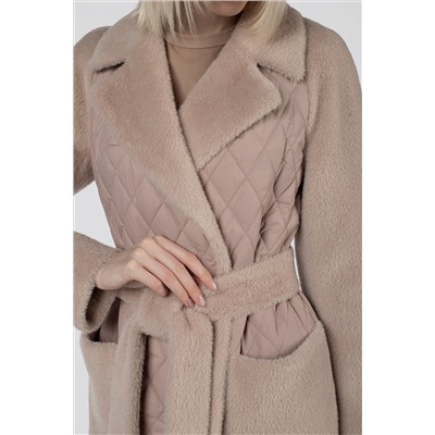 01-11634 Пальто женское демисезонное (пояс)
