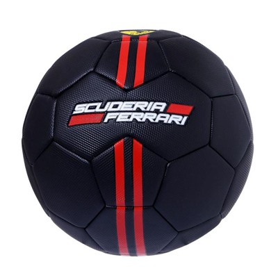 Мяч футбольный FERRARI р.5, цвет чёрный