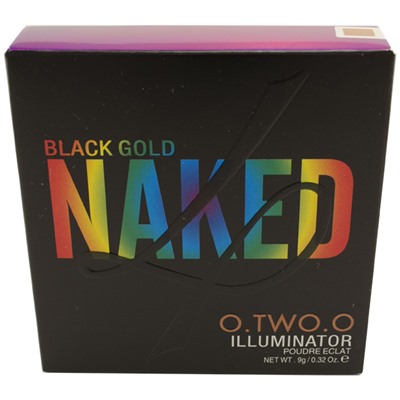 Пудра Naked Black Gold Illuminator Poudre Eclat Peach Nectar 9 g №2