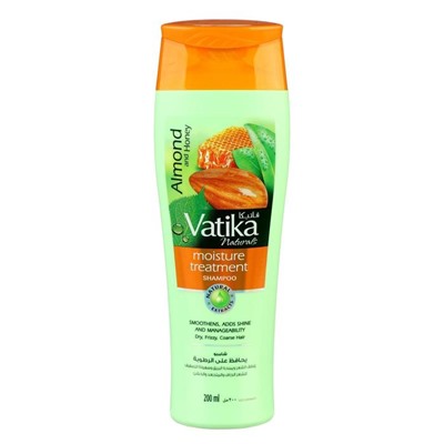 Шампунь для волос Dabur VATIKA Naturals Moisture Treatment увлажняющий, 200 мл