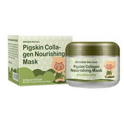 Питательная коллагеновая маска Bioaqua Pigskin Collagen Nourishing Mask 100 g