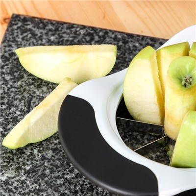 Овощерезка для фруктовой нарезки Magistro Vegan pro, 18,5×12×4 см, цвет чёрно-белый