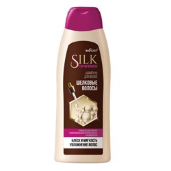 Белита SILK+MILK протеин SILK протеин ШАМПУНЬ для волос ШЕЛКОВЫЕ ВОЛОСЫ 500мл