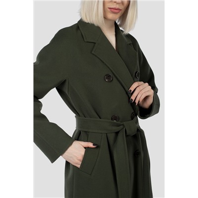 01-11552 Пальто женское демисезонное (пояс)
