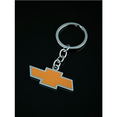 Q-003 Брелок для ключей "Шевроле" (хром/цепь)