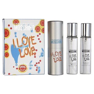 Moschino I Love Love edt 3*20 ml