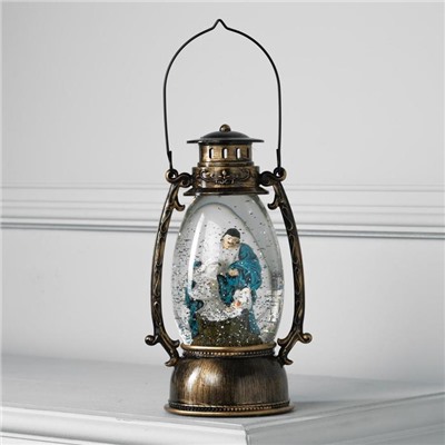 Фигура световая фонарик "Рождение Христа", 25х10х10 см, от бат. 2хААА(не в компл.), Т/БЕЛЫЙ