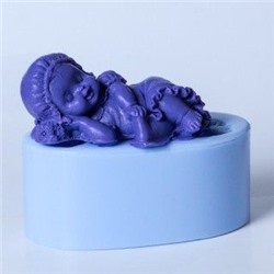 Силиконовая форма для мыла - 3D - Девочка