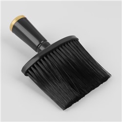 Щётка-сметка для удаления волос, 14 × 9 (+/- 1) см, цвет чёрный