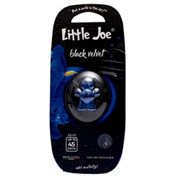 Ароматизатор на дефлектор Little Joe Black Velvet, Черный бархат, мембранный