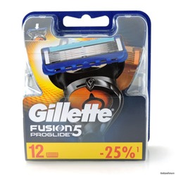 Gillette FUSION Proglide (12шт) ORIGINAL