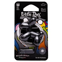 Ароматизатор на дефлектор Little Dog Black Velvet, Черный бархат