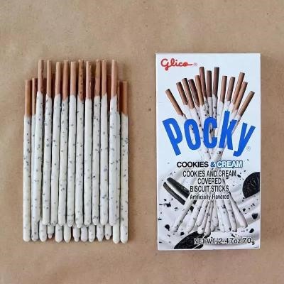 Pocky cоломка в шоколадной глазури Cookies & Cream 42гр.