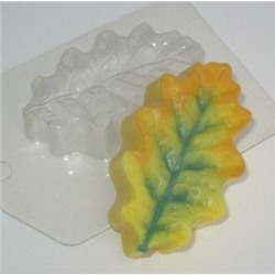 Форма для мыла пластиковая (ЦВ) - Лист/Дуб