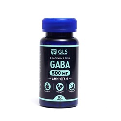 Аминогам GABA GLS для нервной системы, 60 капсул по 400 мг