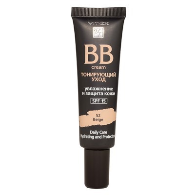 Витэкс BB-крем Тонирующий уход SPF15, тон 52 Beige, 30 мл.