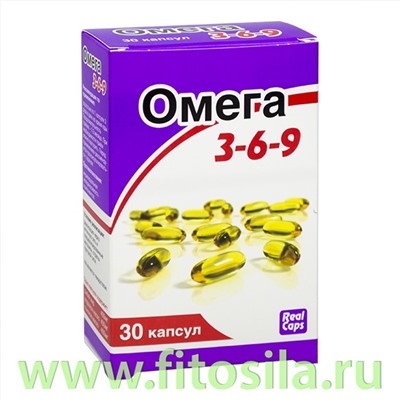 Омега 3-6-9, БАД, № 30 капсул х 1,6 г