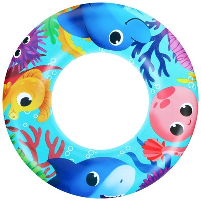 Круг надувной "Морские малыши" для плавания детский