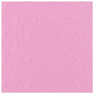 Коврик для фитнеса и йоги Onlytop 183 х 61 х 0,6 см, цвет серо-розовый