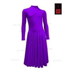 Рейтинговое платье Р 41-011 ПА ярко-фиолетовый
