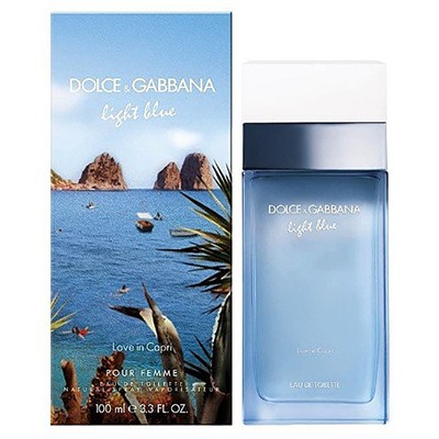 Dolce & Gabbana Light Blue love in Capri Pour Femme edt 100 ml
